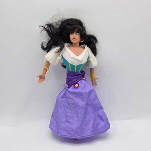 Vintage Disney Burger King Esmeralda Finger Puppet Doll Hunchback Of Notre Dame